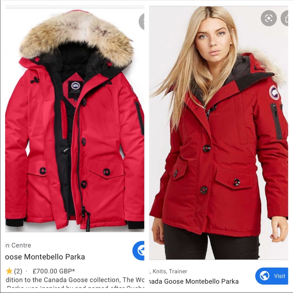 Canada goose down parka